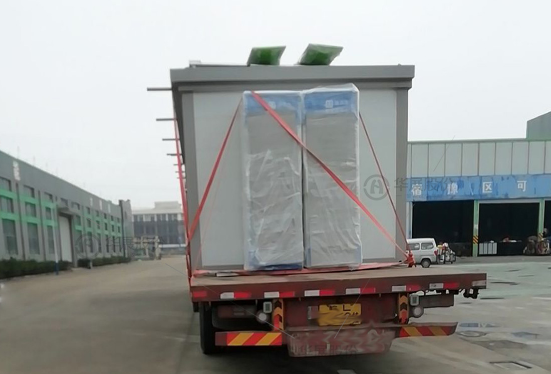 鹽城垃圾分類投放站，四分類垃圾房，智能分類垃圾房，垃圾分類箱房