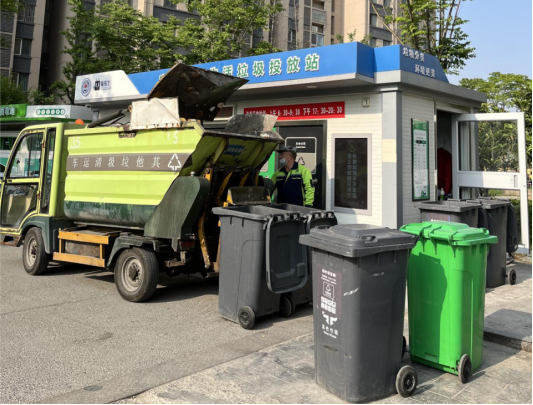 智能垃圾分類房，定時定點垃圾收集點 廠家定制