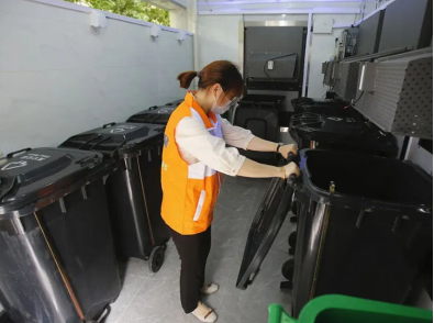 貓先生，智能垃圾分類設備，垃圾房廠家，定時定點垃圾收集點