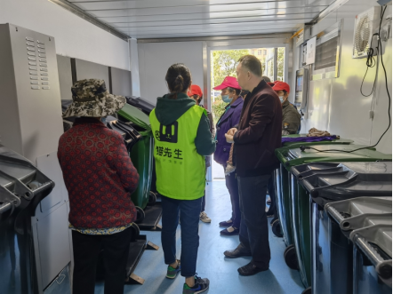 貓先生生活垃圾四分類，智能分類垃圾房，廚余垃圾分類