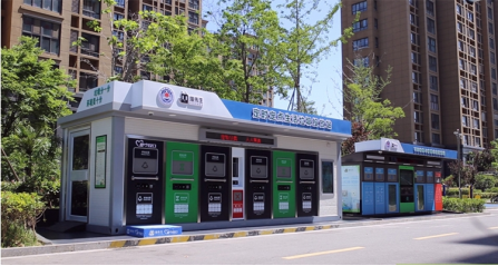 貓先生智能垃圾房、垃圾分類收集點、社區垃圾分類站生產廠家
