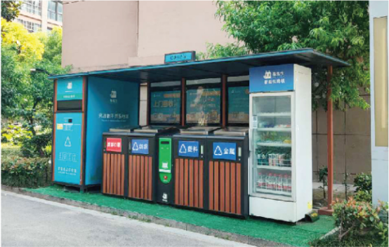 貓先生智能垃圾分類亭價格，定時定點垃圾收集點 ，垃圾亭生產廠家