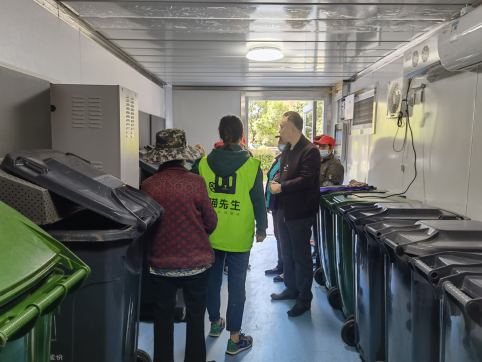 智能分類垃圾房，清潔小屋，垃圾分類收集站生產廠家