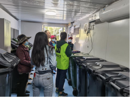 智能分類垃圾房，清潔小屋，垃圾分類收集站生產廠家