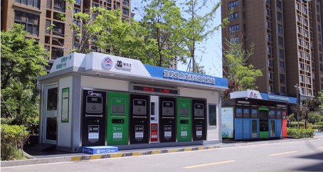 江蘇智能分類垃圾房，清潔小屋，垃圾分類收集站生產廠家