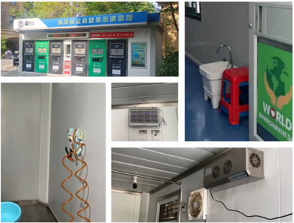 江蘇智能分類垃圾房，清潔小屋，垃圾分類收集站生產廠家