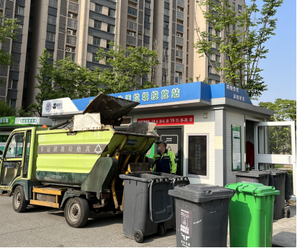 智能垃圾房，分類房廠家，垃圾分類收集點