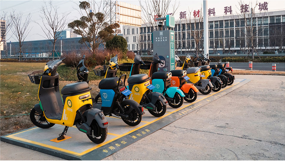 T10，無線充電樁，一拖十，電動自行車充電樁，電動兩輪車無線充電