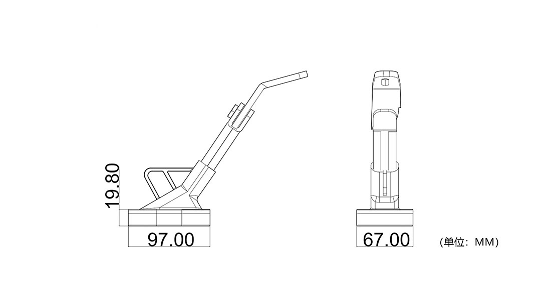 充電腳撐，無線充電腳撐，電動車充電腳撐，無線充電配件