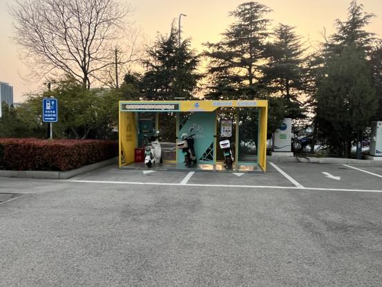 電瓶車智能無線充電站，分時租賃電動車，分時租賃電動自行車，兩輪電動車無線充電項目g