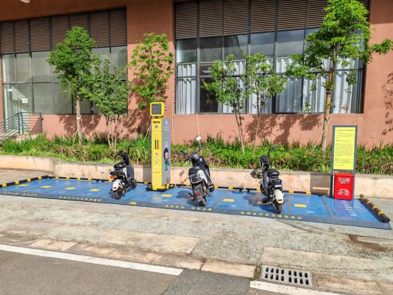 電動自行車無線充電樁，電動摩托車無線充電站，電動兩輪車智能無線充電，共享電單車智能無線充電樁